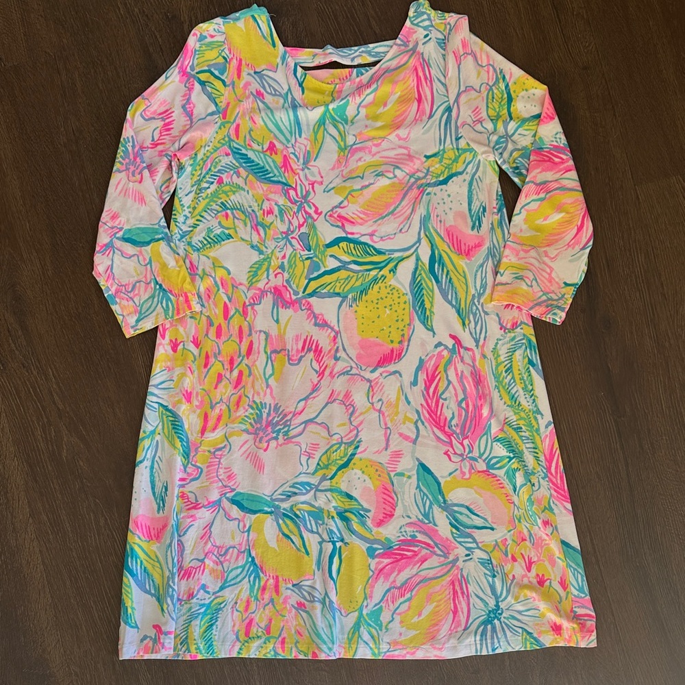 Lilly Pulitzer Multicolor Tropical Print Dress